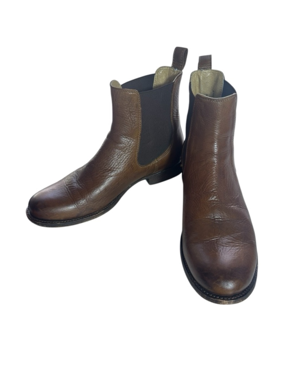 Frye Made In Mexico Brown Leather Chelsea Boots